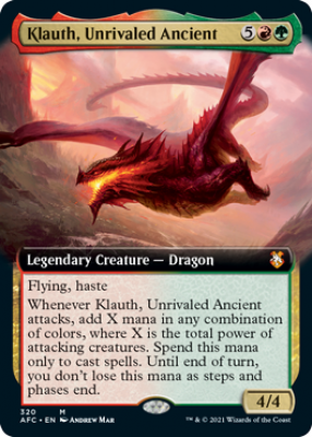 Klauth, Unrivaled Ancient